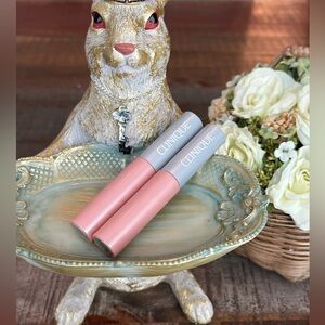 New CLINIQUE POP PLUSH Creamy LIPGLOSS in AIRKISS POP x 2!